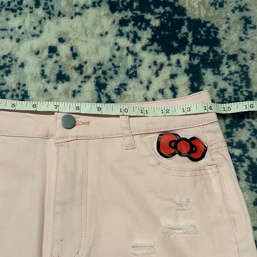 Hello Kitty Bow Light Pink Mini Skirt Large - Picture 4 of 6
